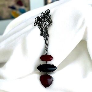 Gunmetal Goth Necklace